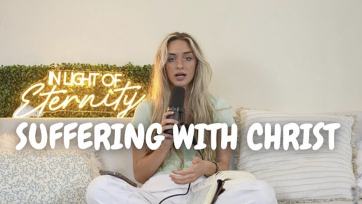 Podcast thumbnail: Suffering with Christ