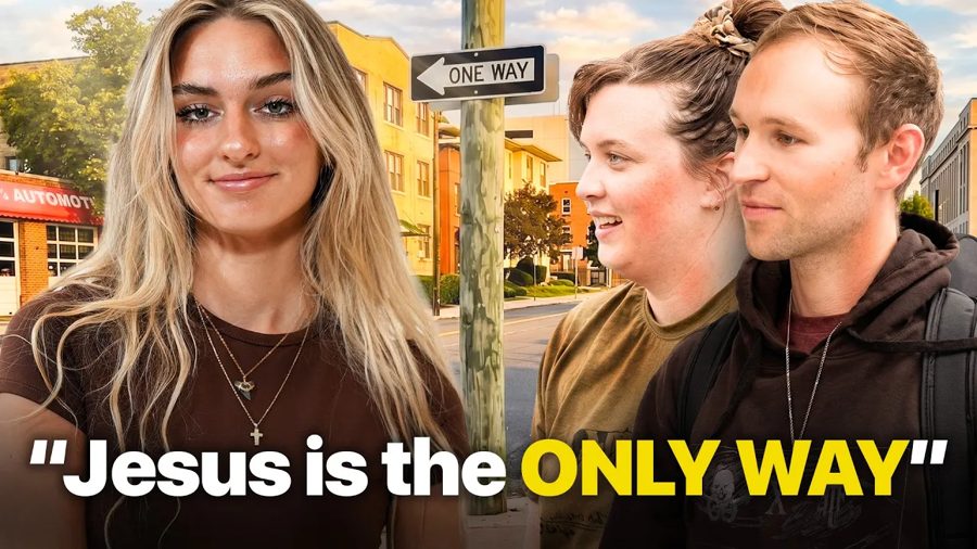 Evangelism video thumbnail: Jesus is the only way
